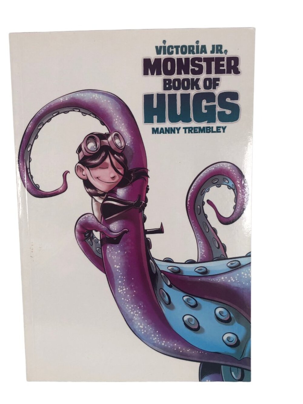 SIGNED Victoria Jr. Monster Book Of Hugs Paperback Book Manny Trembley Comics